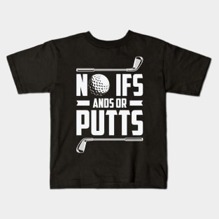 Golf Player Golf Course Golfer Kids T-Shirt